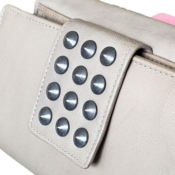 Women's Distressed Leather Wallet Credit Card Holder Wallet in BOX - Picture 14 of 14